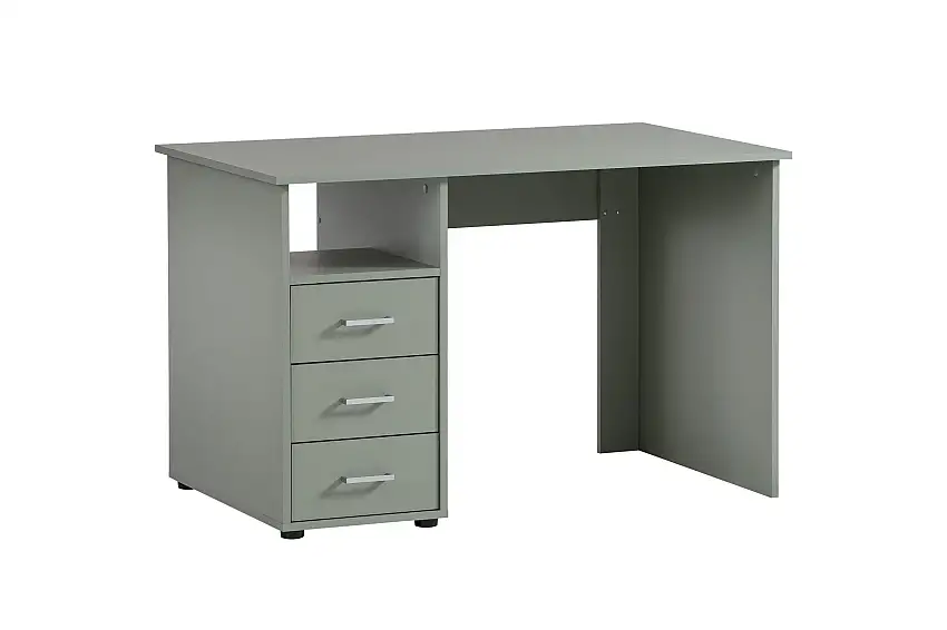 Möbelpartner Schreibtisch Fox | Small | HxBxT 74x116x70cm | 3 Schubladen | Pistazie