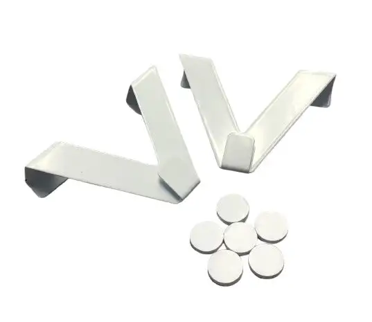 Easyfix Aluminium-Fensterhaken 2er Pack weiß