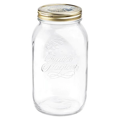 Einmachglas Bormioli Rocco Quattro Stagioni Bokaal 1,5L Mit Deckel