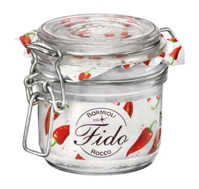 Einmachglas Bormioli Rocco Fido Klempot Rund 200 ml