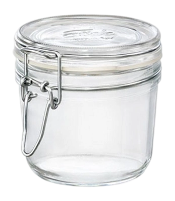 Einmachglas Bormioli Rocco Fido Bokaal 35 cl Ring Weiß (Set von 6)