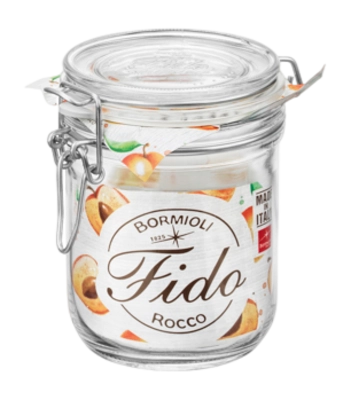 Einmachglas Bormioli Rocco Fido Bokaal Zylindrisch 500 ml