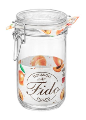 Einmachglas Bormioli Rocco Fido Bokaal Zylindrisch 750 ml