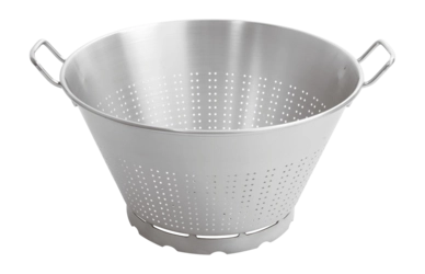 Sieb Paderno Satin Steel 45 cm mit Untersetzer