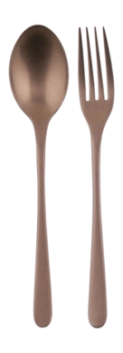 Besteckset Sambonet Taste PVD Vintage Kupfer (2-teilig)