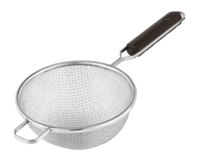 Sieb Doppelgaze Paderno Black 26 cm