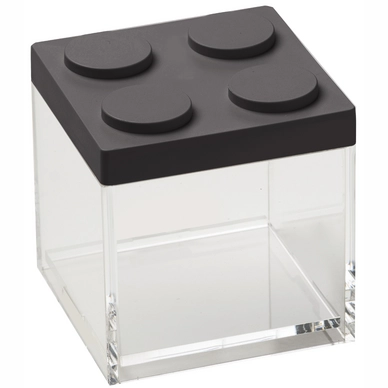 Aufbewahrungsbox Omada Brickstore Black 0,5 L