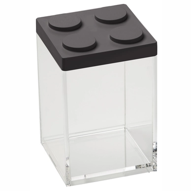 Aufbewahrungsbox Omada Brickstore Black 1 L