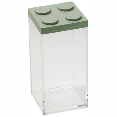 Aufbewahrungsbox Hoch Omada Brickstore Sage Green 1,5 L