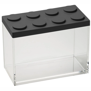 Aufbewahrungsbox Omada Brickstore Black 2 L