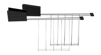Toasterklemmen Alessi für Toaster Plissé