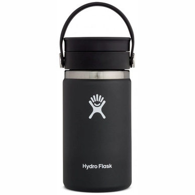 Thermosflasche Hydro Flask Wide Mouth Flex Sip Lid Black 355 ml