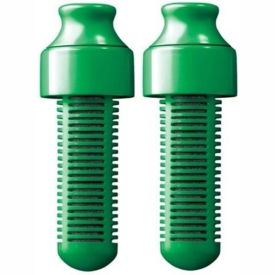 Wasserfilter Bobble Dunkelgrün (2-teilig)