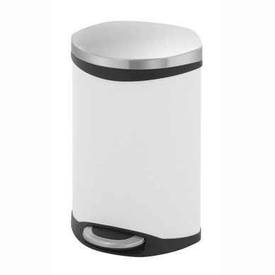 Treteimer EKO Shell Weiß 10L