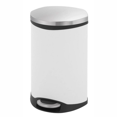 Treteimer EKO Shell Weiß 18L