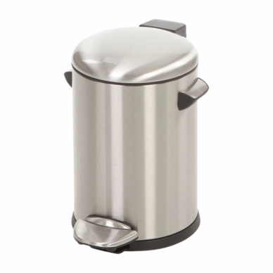 Treteimer EKO Belle Deluxe Silber Matt Edelstahl 3L