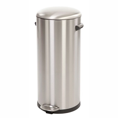 Treteimer EKO Belle Deluxe Silber Matt Edelstahl 30L