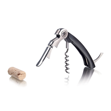 Korkenzieher Vacu Vin Double Hinged Schwarz