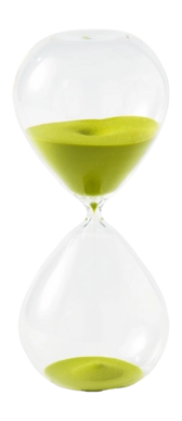 Sanduhr POLSPOTTEN Ball Light Green L
