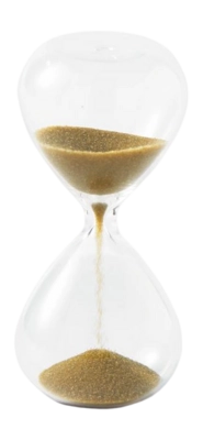 Sanduhr POLSPOTTEN Sandglass Ball Gold XXS