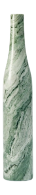 Kerzenhalter POLSPOTTEN Bottle Long Green / White