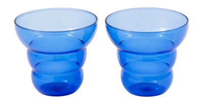 Tumbler POLSPOTTEN Mizu Kiri Dark Blue (Set von 2 Stück)