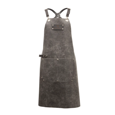 Schürze Ramshorn Casual Cross Mit Tasche Textur Grau