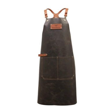 Schürze Ramshorn Casual Cross Mit Tasche Natürlich Schwarz