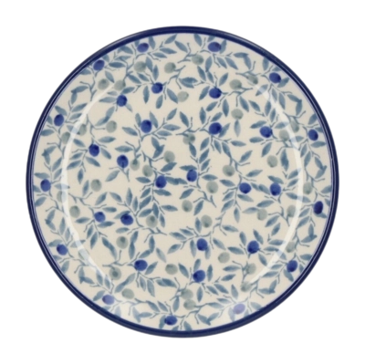 Kuchenteller Bunzlau Castle Blue Olive (12,3 cm)