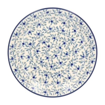 Teller Bunzlau Castle Plat Blue Olive (19,5 cm)
