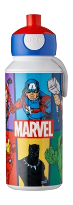Trinkflasche für Kinder Mepal Pop-Up Campus Avengers 400 ml