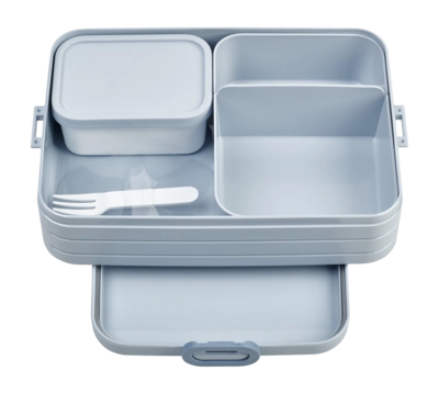Brotdose Mepal On The Go Bento Take A Break Large Nordic Blue 1,5 L