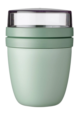 Brotdose Mepal On The Go Ellipse Nordic Sage 500 ml + 200 ml