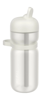 Wasserflasche Mepal Flip Sport Ceramic White 600 ml
