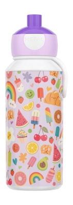 Trinkflasche für Kinder Mepal Pop-Up Campus Food Fest 400 ml
