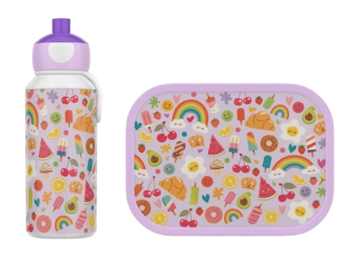 Lunchset Mepal Campus Bento (Pop-up + Lunchbox) Food Fest Fest 400 ml + 750 ml