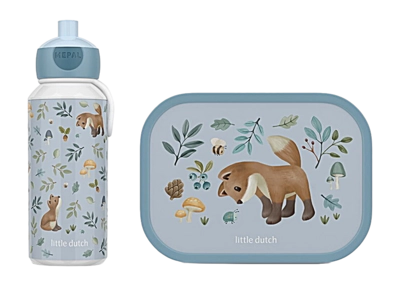 Lunchset Mepal Campus Bento (Pop-up + Lunchbox) Forest Friends Friends 400 ml + 750 ml