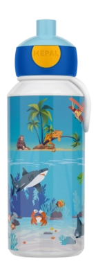 Trinkflasche für Kinder Mepal Pop-Up Campus Tropical Ocean 400 ml