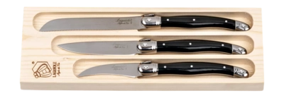 Messerset Laguiole Style de Vie Premium Line Küchenmesser (3-teilig)