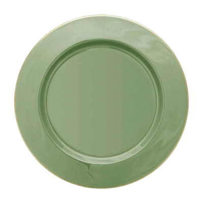 Schale Pip Studio Metal Mid Green 32cm (Set von 2)