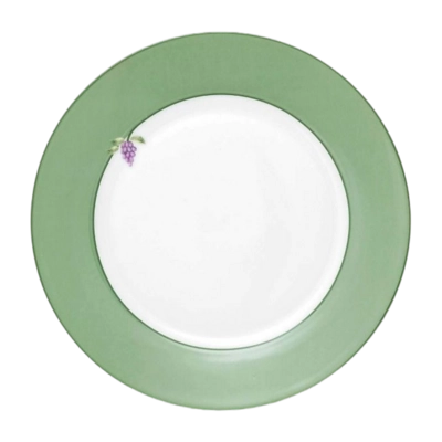Frühstücksteller Pip Studio Lily & Lotus Uni Light Green 21 cm (Set von 6 Stück)