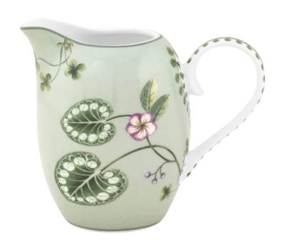 Milchkanne Pip Studio Lily & Lotus Light Green 250 ml (Set von 4)