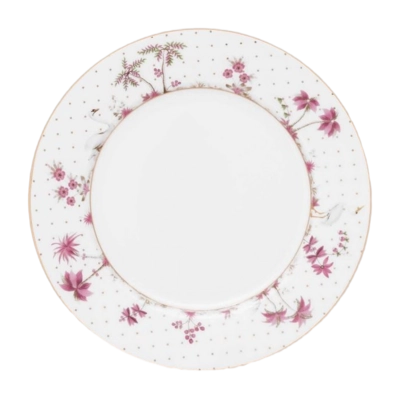 Frühstücksteller Pip Studio Jolie Dots Gold Pink 21cm (Set von 6 Stück)