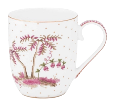 Tasse Pip Studio Jolie Dots Gold Pink 145ml (Set von 6)