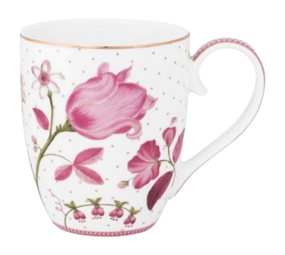 Tasse Pip Studio Jolie Tulip Pink 450ml (Set von 6)