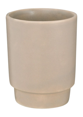 Tasse vtwonen Without Ear Ceramic Flax 250 ml (Set von 4)