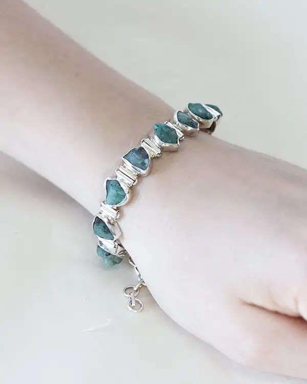 Armband “Smaragd-Rocks”