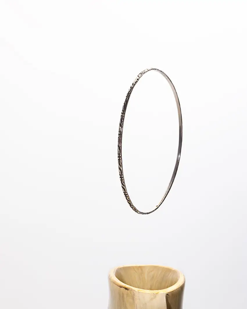 Silber Bangle-Armreifen