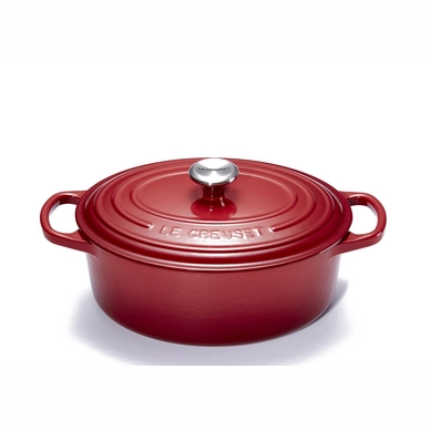 Bräter Le Creuset Signature Oval Burgunder 33 cm