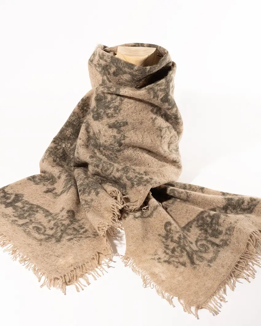 Cashmere-Schal Strick "4 ELEMENTS"